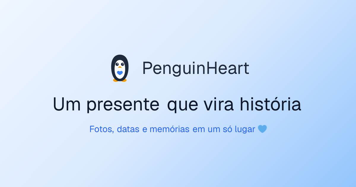 Imagem de apresentação do PenguinHeart